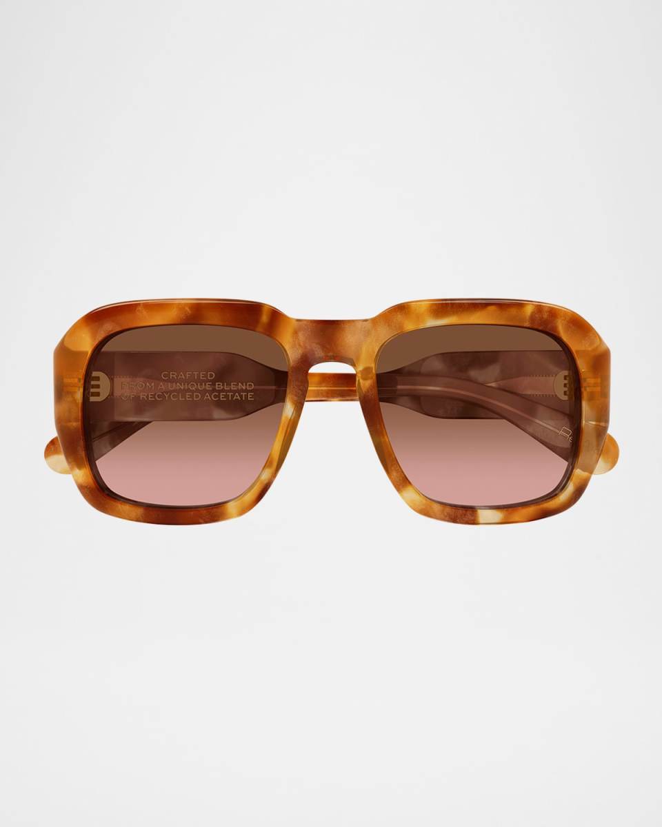 Round Acetate Sunglasses